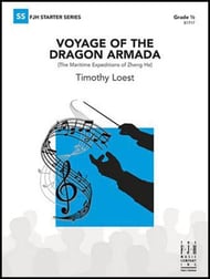 Voyage of the Dragon Armada Concert Band sheet music cover Thumbnail